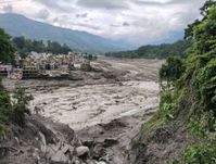 Eine riesige Schlammlawine hat am 26. August in Nepal Tod und Zerstörung gebracht. Foto: TERRA Projekte International