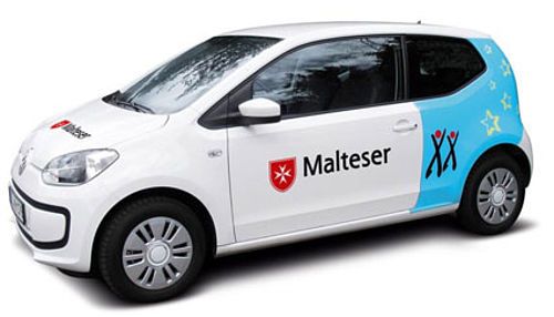 Auto der Malteser Ambulanten Dienste