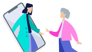 Via-Trauerberatung: Illustration