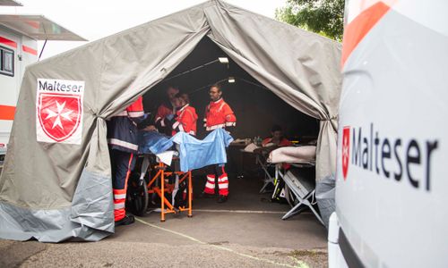 DKT 2026 - Sanitätsdienst in der Würzburger Innenstadt