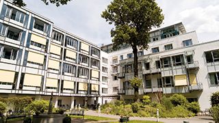 Die Außenansicht des Malteser Marienhospital in Erlangen 