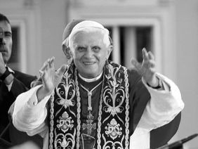 Der emeritierte Papst Benedikt XVI 