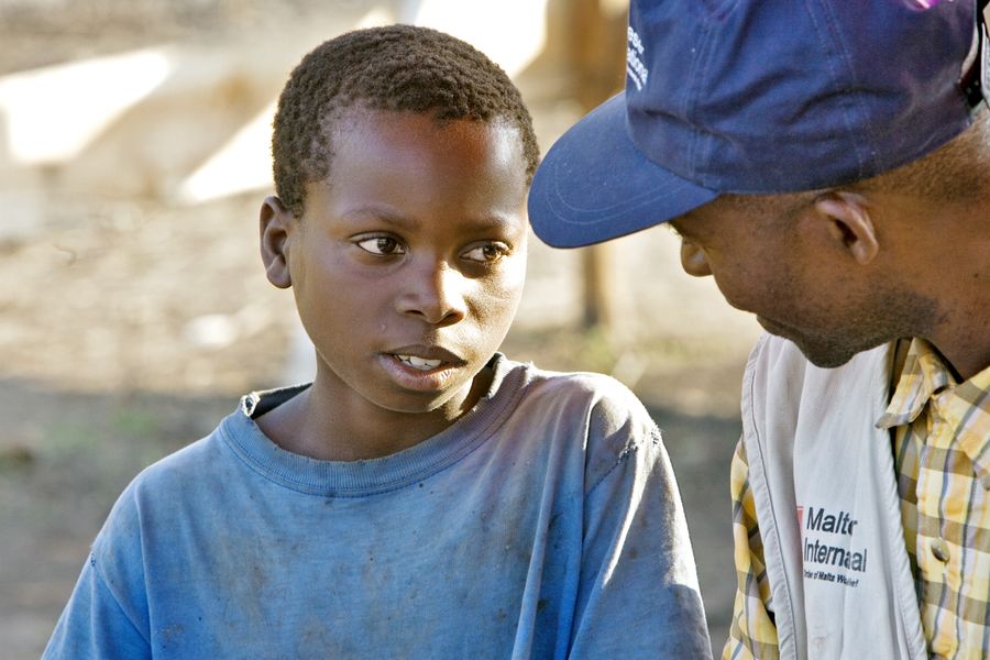 For over 900 years, the Order of Malta and its relief agencies have been caring for people who are suffering because of conflict and disasters. Photo: Stefan Trappe