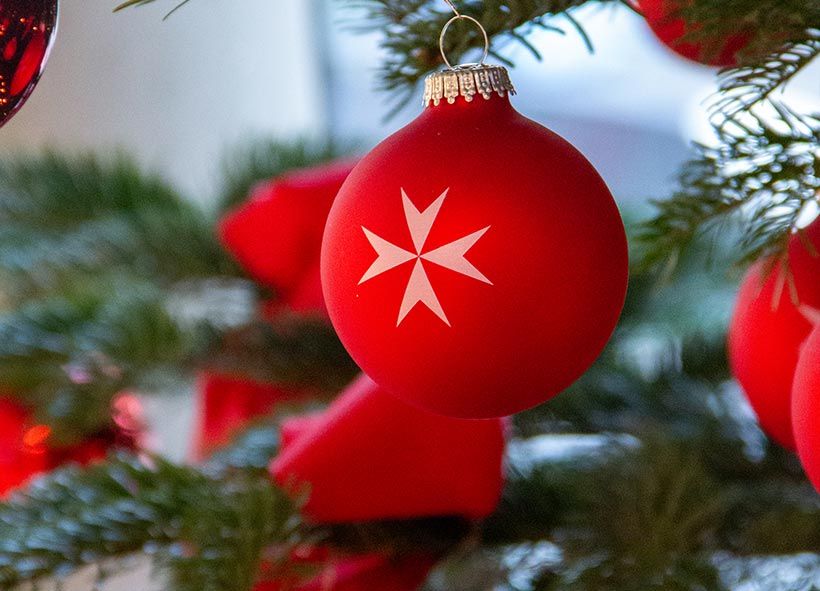 Weihnachtskugeln Malteser