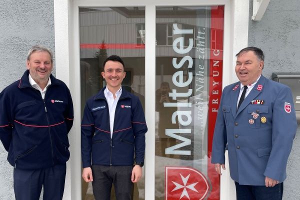 Die Verantwortlichen für die Malteser in Freyung