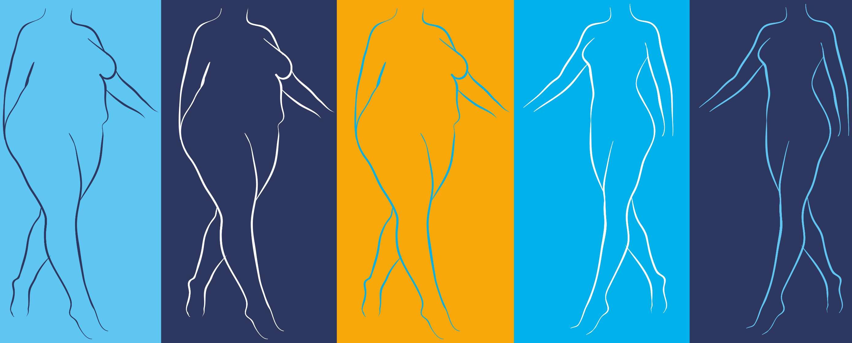 Grafik der Plastischen Chirurgie. 