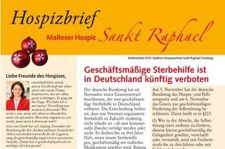Hospizbrief Winter 2015