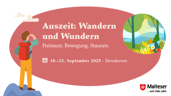 Auszeit Wandern und Wundern in Ehreshoven vom 10.09 - 12.09.2025
