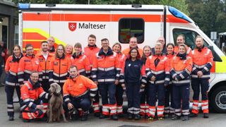 Gruppenbild der Malteser in Bruchsal