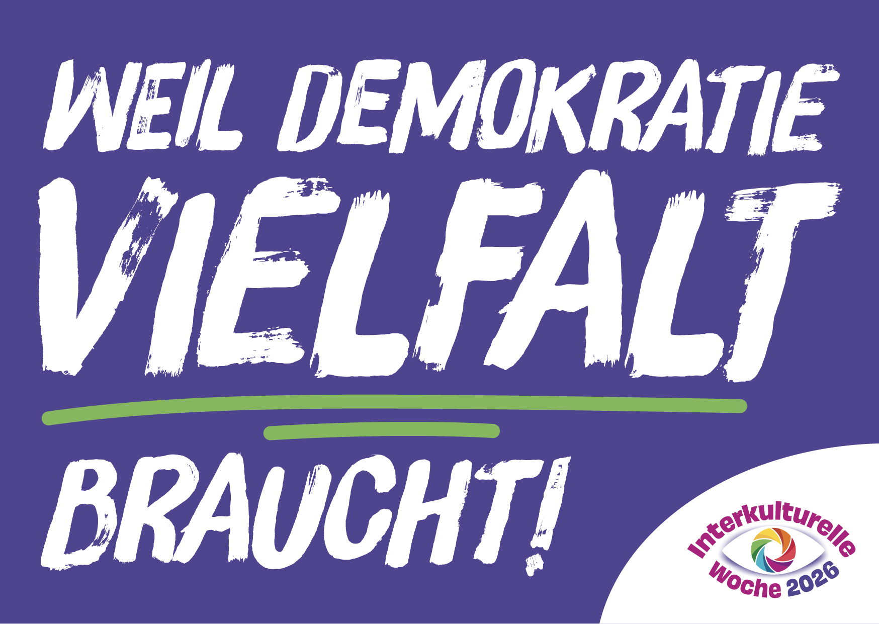 Weil Demokratie Vielfalt braucht