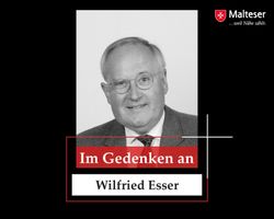 Die Malteser im Erzbistum Köln trauern um Wilfried Esser.
