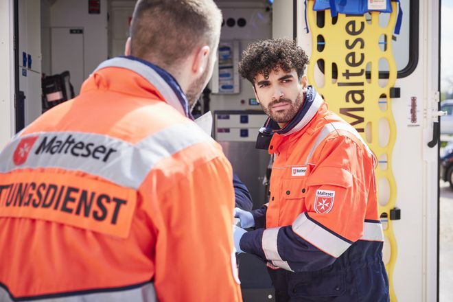 Malteser Rettungsdienst - rund um die Uhr im Einsatz