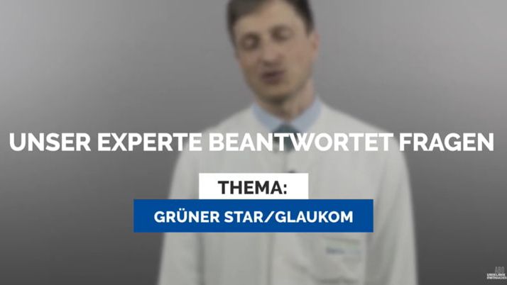 Titelbild Video Grüner Star/Glaukom