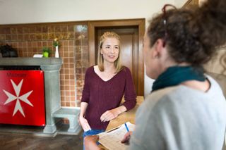 Das Duale Studium Soziale Arbeit bedeutet bei den Maltesern auch viel Austausch untereinander. 