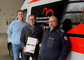 v.l.n.r. Lars Kampwerth, Klaus Engels und Thorsten Hess