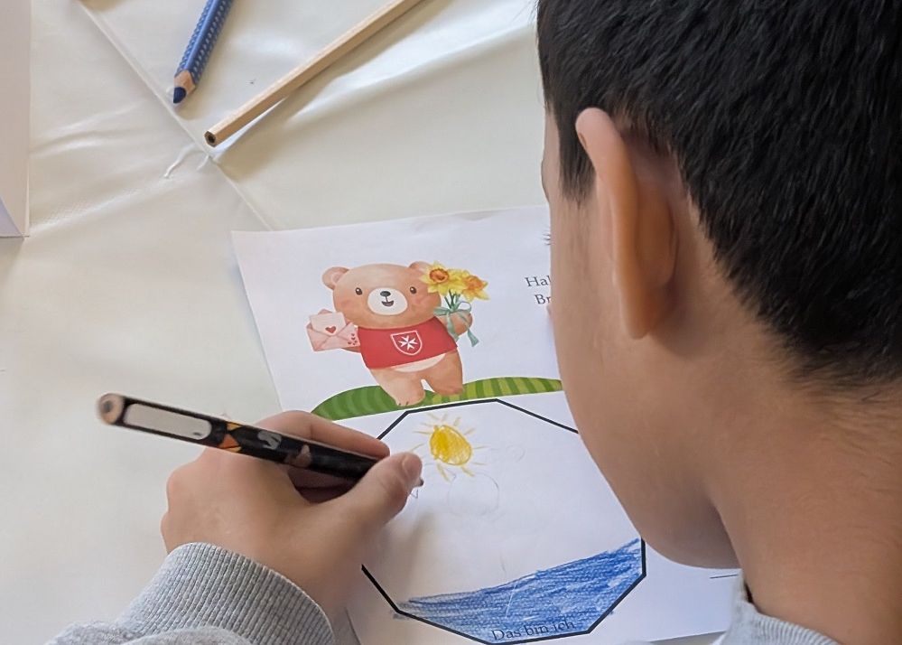 Über die Briefe können die Kinder das mit NUKI teilen, was sie bewegt. 