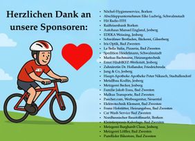 Auflistung der Sponsoren