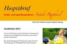 Hospizbrief Sommer 2013