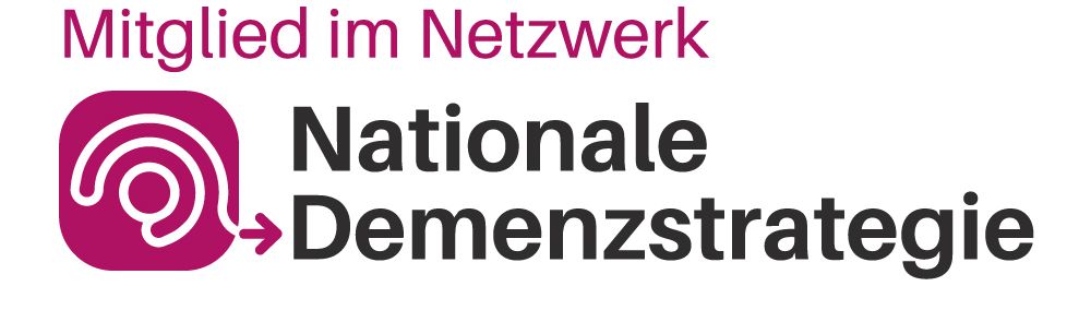 Logo Mitglied im Netzwerk Nationale Demenzstrategie