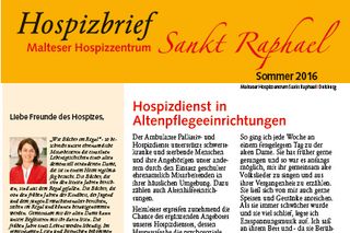 Hospizbrief Sommer 2016