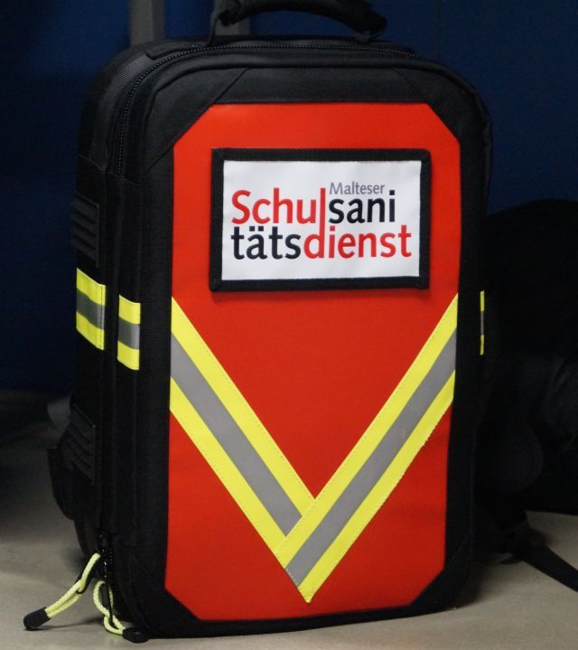 Malteser Schulsanitätsdienst Rucksack