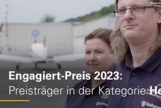 Screenshot mit Martin Lang und Sabine Grundmüller