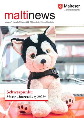 Malteser maltinews Cover Messe Interschutz 2022