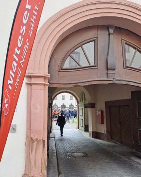 Malteser der Diözesen Erfurt und Magdeburg bei der Sternwallfahrt in Fulda