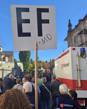 Malteser der Diözesen Erfurt und Magdeburg bei der Sternwallfahrt in Fulda
