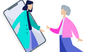 Via-Trauerberatung: Illustration