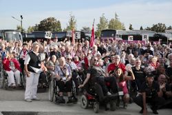 Menschen mit und ohne Behinderung pilgern in die Ewige Stadt