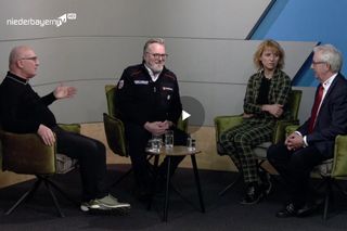 Talkrunde NiederbayernTV mit u.a. Rainer Breinbauer