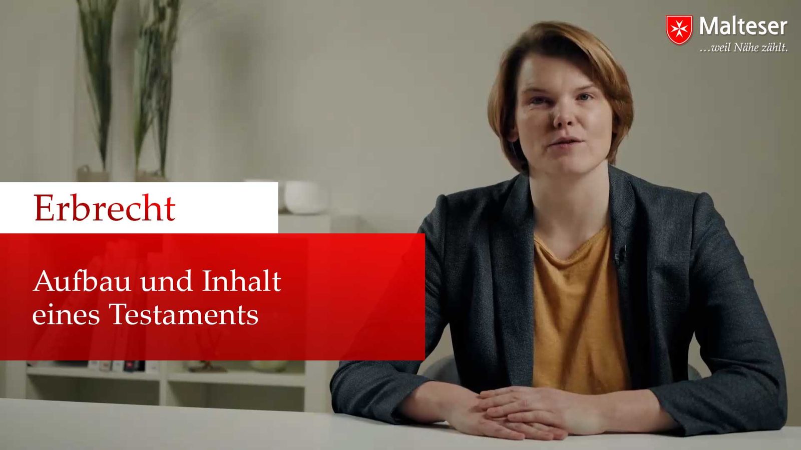 Videovorschau Aufbau und Inhalt eines Testaments