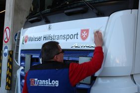 Malteser aus Baden-Württemberg organisieren mehrere Hilfsgütertransporte zu den rumänischen Maltesern an der Grenze zur Ukraine. Foto: Malteser