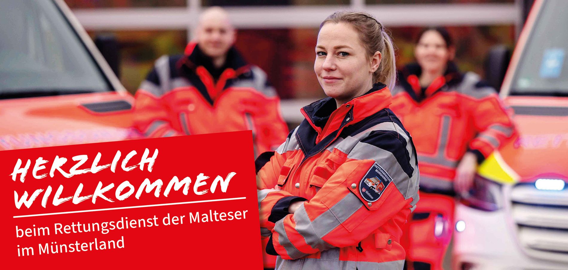 Herzlich Willkommen beim Rettungsdienst der Malteser im Münsterland