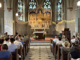Gottesdienst in der Pfarrkirche St. Margareta 