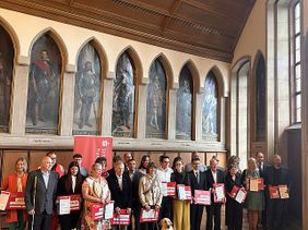 Preisträger beim Frankfurter Bürgerpreis 2026 (Foto: Malteser Limburg)