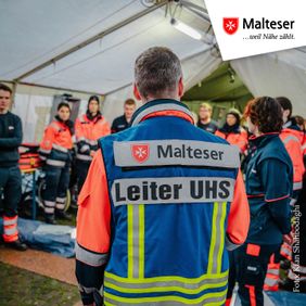 Morgentliche Einsatzbesprechung für den Einsatz am 11.11.