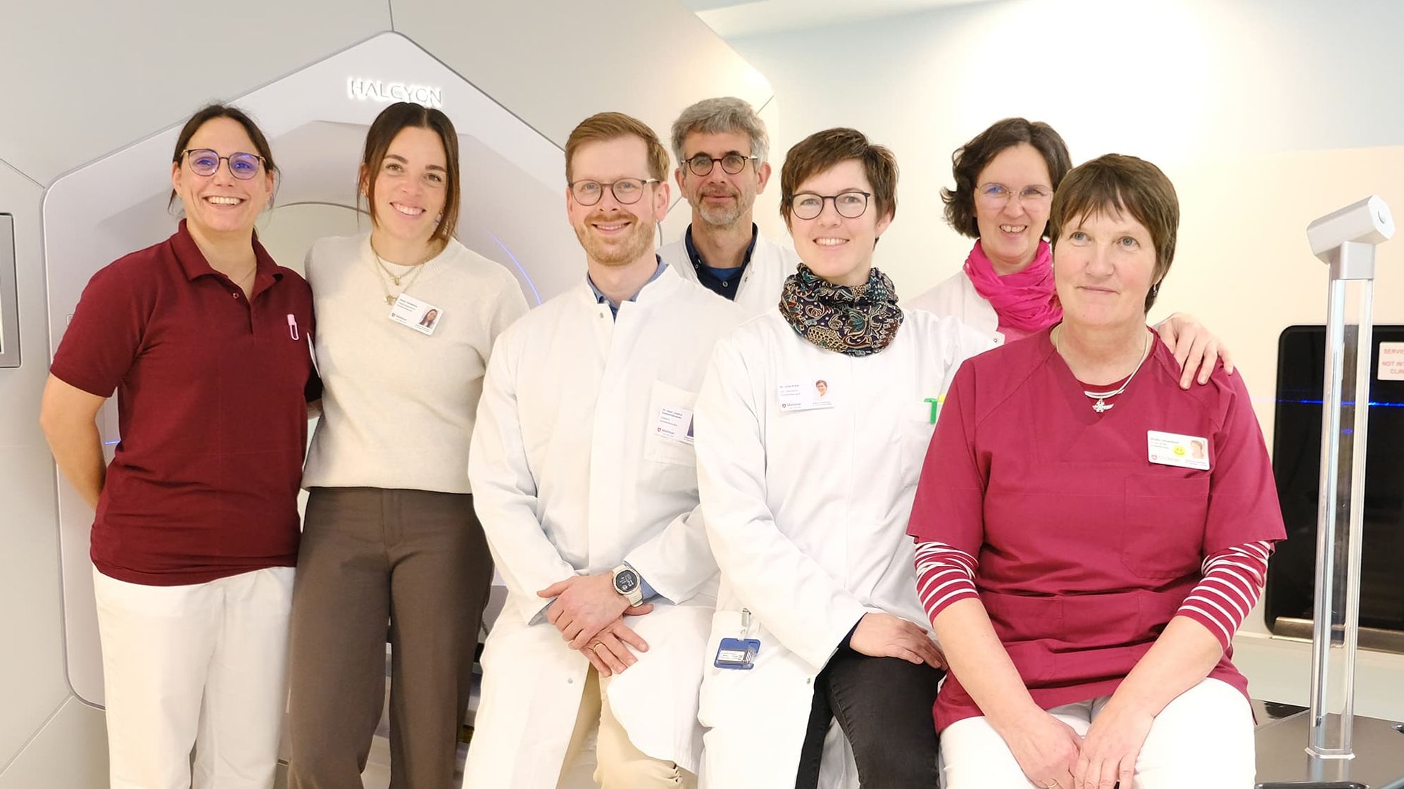 Das Team der Strahlentherapie im Malteser Fördeklinikum