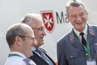 Bayerischer Innenminister Herrmann besucht den Bundeswettbewerb in Landshut