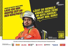 Abdullah Mohammad ist auf einem der 14 Befähigungsmotive der Kampagne. 