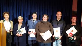 Guppenfoto der geehrten Ehrenamtlichen