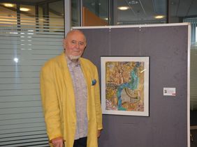 2. Platz, Collage „Orientalismen“ von Günter Berger (Foto: Malteser / Beimforde)