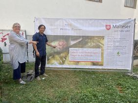 Der Hospizdienst Bingen freut sich auf die Ausstellung zum 30-jährigen Jubiläum. Foto: Malteser 