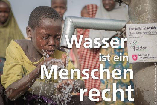 Wasser ist ein Menschenrecht