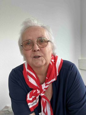 portrait Hospizhelferin Irmi Trautmann