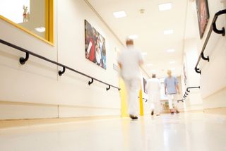 Auf einer Station im Malteser Krankenhaus St. Franziskus-Hospital in Flensburg