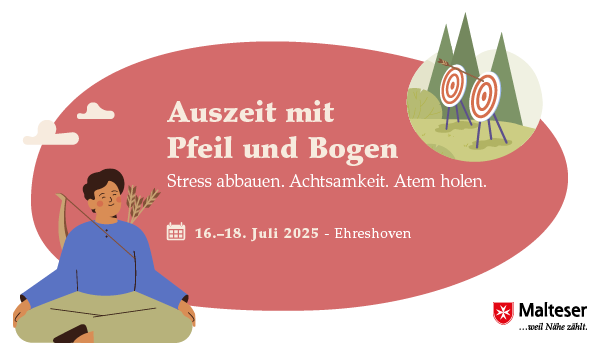 Auszeit mit Pfeil und Bogen vom 16.07 - 18.07.2025 in Ehreshoven