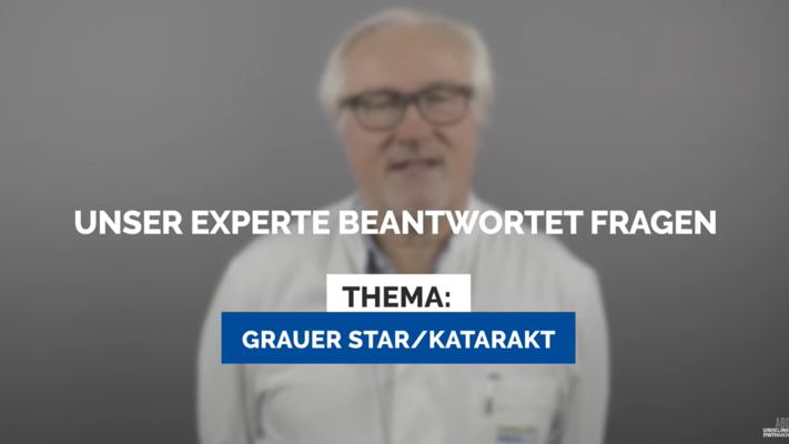 Titelbild des Videos Grauer Star/Katarakt