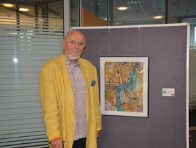 2. Platz, Collage „Orientalismen“ von Günter Berger (Foto: Malteser / Beimforde)